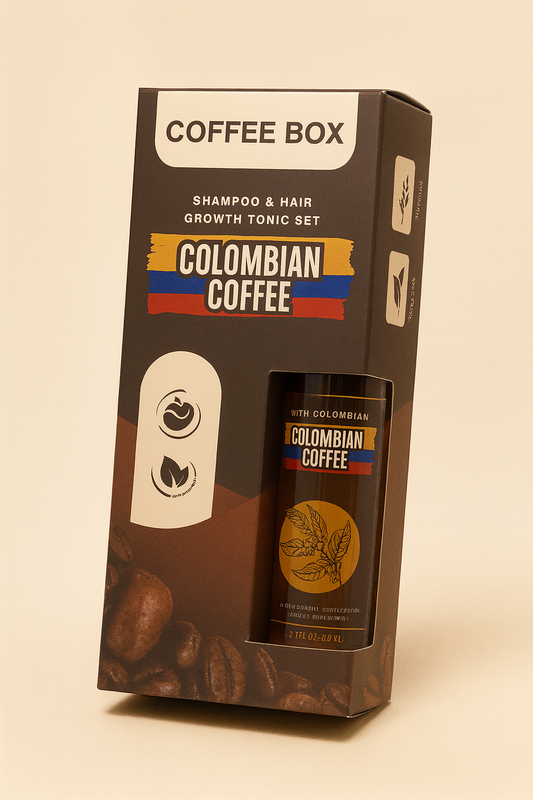 Shampoo & Tónico capilar de Café