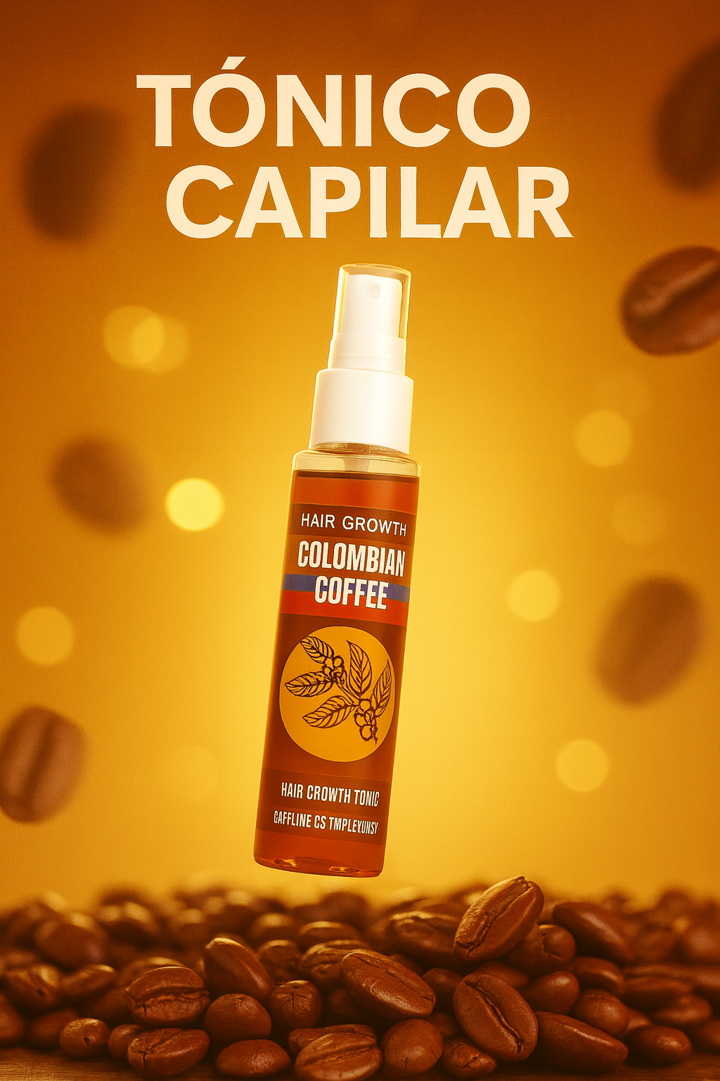 Shampoo & Tónico capilar de Café